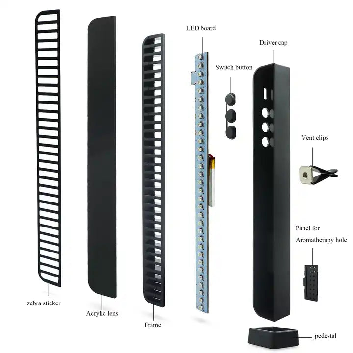 "Ambient LED light with sound-responsive features" Sydney RGB light bar for gamers and gaming setup