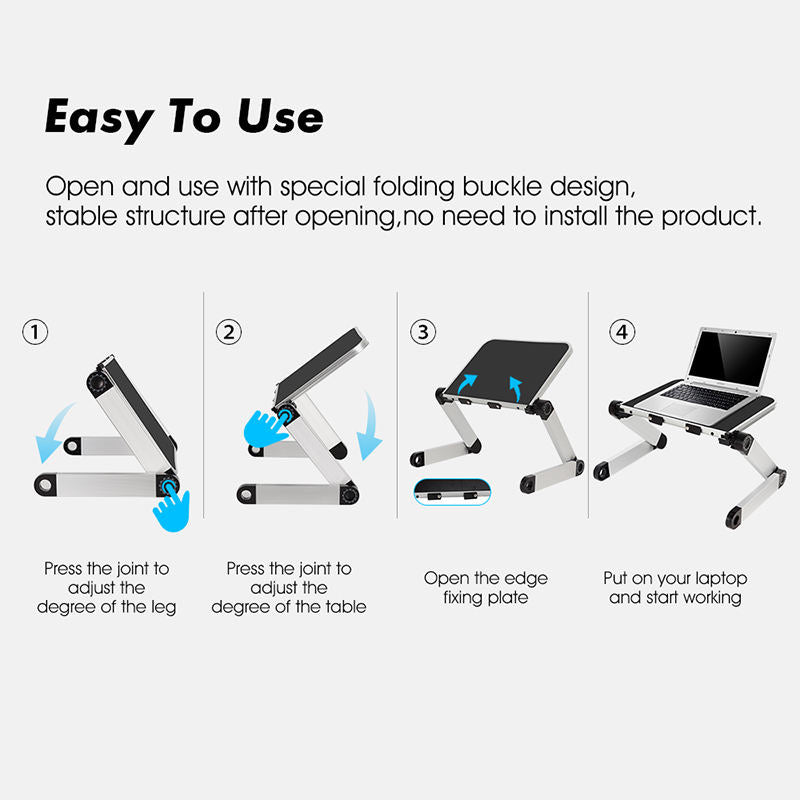 how to use laptop desk